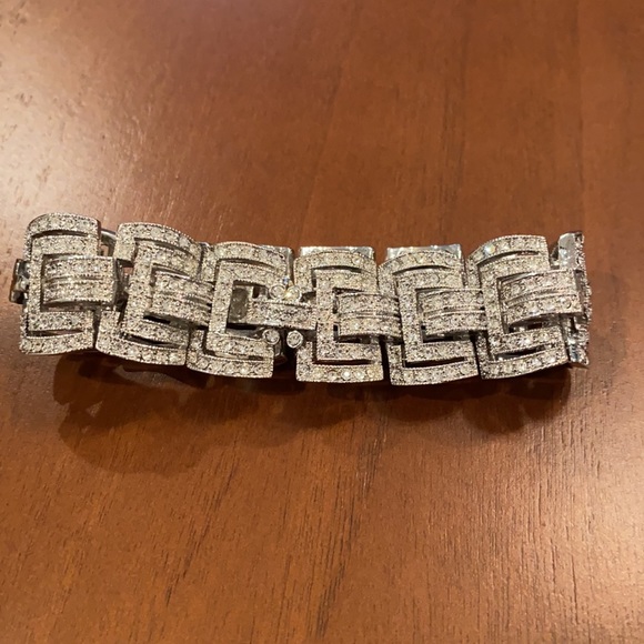 Rare Art Deco rhinestone bracelet - Picture 4 of 8